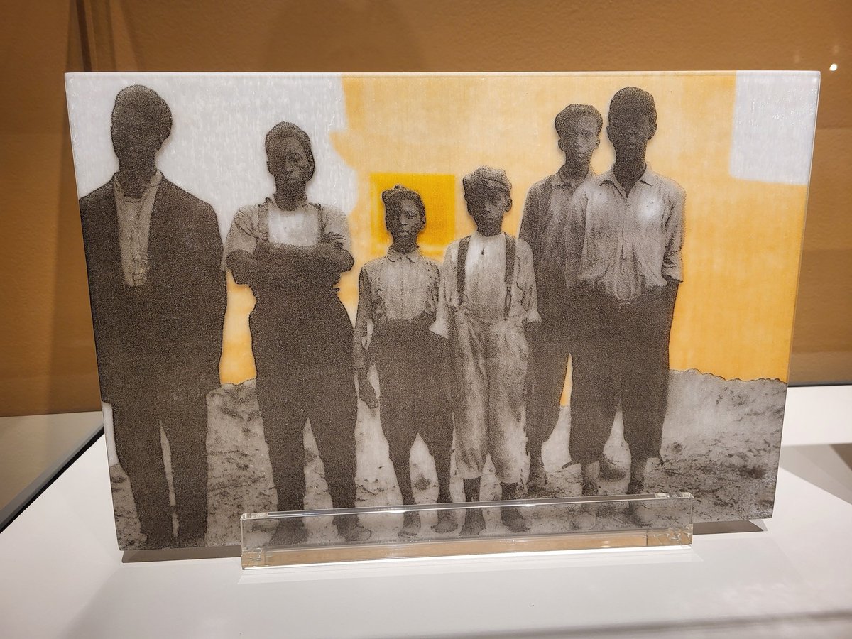 Ritterton's tweet photo. #CherylDerricotte brings home the history, now lost, of the Alexandria VA glass plants and the black child workers.
#TwoWayMirror https://t.co/JFQwKxhyUM