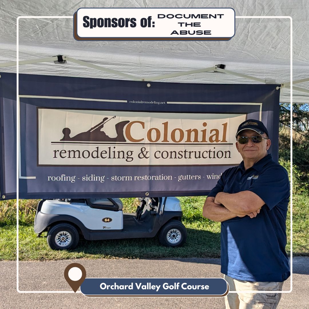 ColonialRoof's tweet image. We were able to participate as sponsors in the Document the Abuse event at the Orchard Valley Golf Course. 
We had an enjoyable time with @strategicexceptions 
Thank you so much for inviting us to join you this year!

#documenttheabuse
#localcontractors