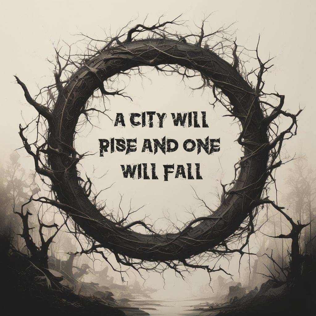 sgrant1992's tweet photo. As the darkness closes in, the days of The Third Era are numbered. The past and present converge with their own designs on the future. A city will rise and one will fall when the sun sets on the day of convergence. https://t.co/NUoq3VUtL7