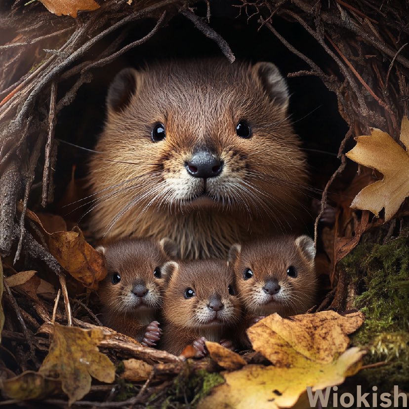 MisbaaChuhal's tweet image. These beautiful baby #muskrats will help to raise anyone’s frequency by looking. They’re so precious!

#peace #goodness #nature #joy #serenity #wisdom #love #Kishapolee #animals