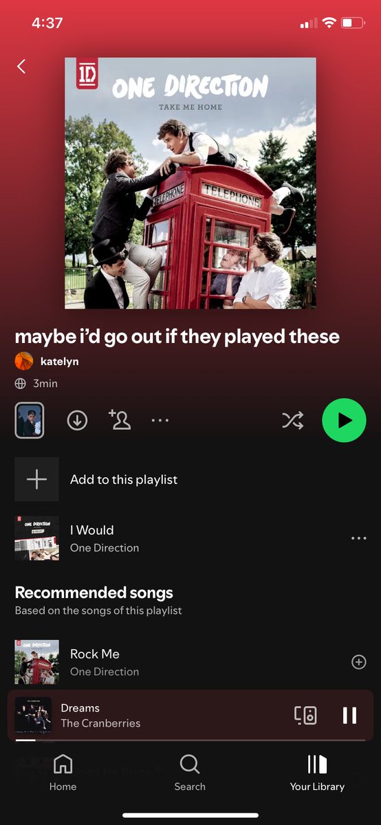 this playlist I made when I was drunk last weekend