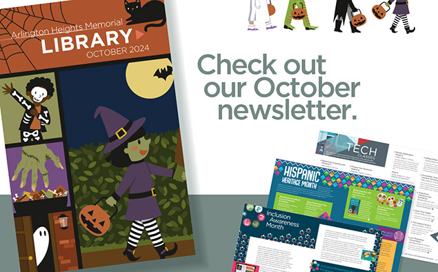 Our October newsletter is available online! Discover what's happening <a href="/ahml/">ahml</a> this month including Inclusion Awareness Month, Hispanic Heritage Month, Halloween Fun, One Book, One Village and more. Read the October newsletter here: issuu.com/ahml/docs/ahml…