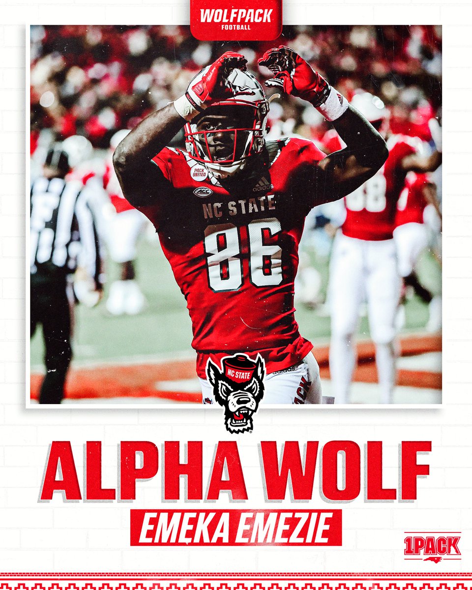Our Alpha Wolf Starter vs. NIU: 
<a href="/Emekaemezie/">Emeka</a> ❗️

#1Pack1Goal | #GoPack
