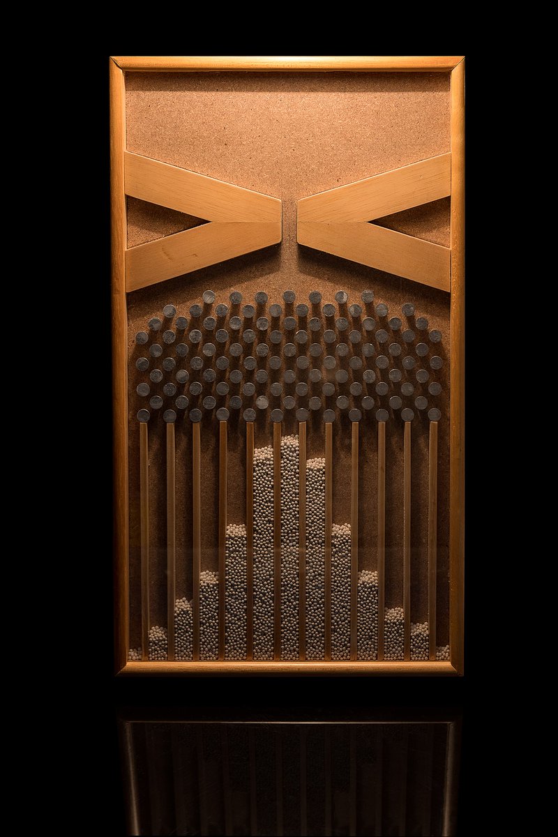 dataphys's tweet photo. 1893 – Galton Board https://t.co/UPiL2qzZAj #physlist https://t.co/WyCr3zlikS