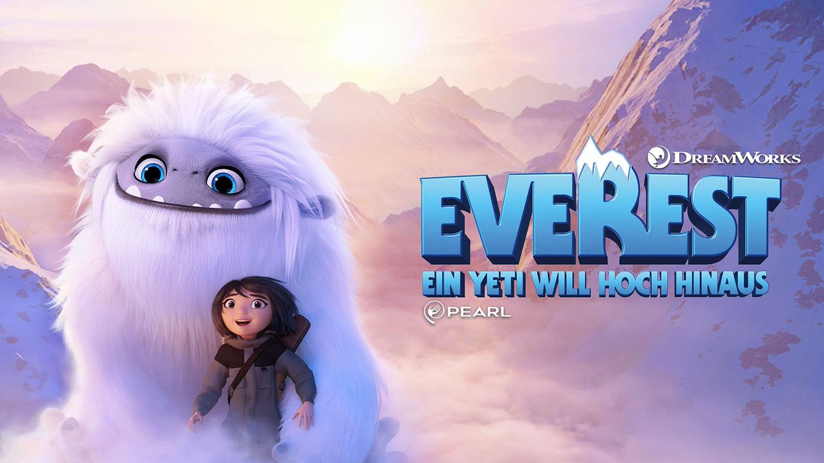 ich kann wirklich jedem den film "Everest - Ein Yeti will hoch hinaus" empfehlen, ist echt sehr schön