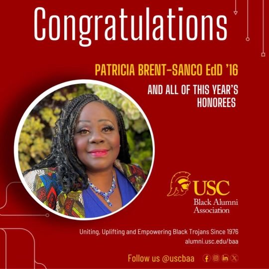 Truly honored to receive the Widney Alumni House Volunteer Award! Thank you ⁦<a href="/USCRossier/">USC Rossier</a>⁩ ⁦<a href="/USCAlumni/">USC Alumni Association</a>⁩ ⁦@PresidentFolt⁩ ⁦<a href="/USCBAC/">USCBlackAlumni</a>⁩ <a href="/PedroANoguera/">Pedro Noguera</a>⁩  #FightOn #trojan