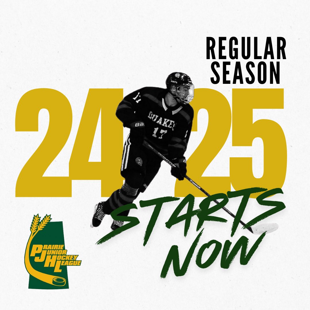 pjhl_sask's tweet photo. WAKE UP 📣 

Its gaaaaame day! The 24/25 regular season starts tonight 🙌

Go to https://t.co/vBj5UX8vj2 for the full schedule + game day results. https://t.co/pmKDuB6rLt