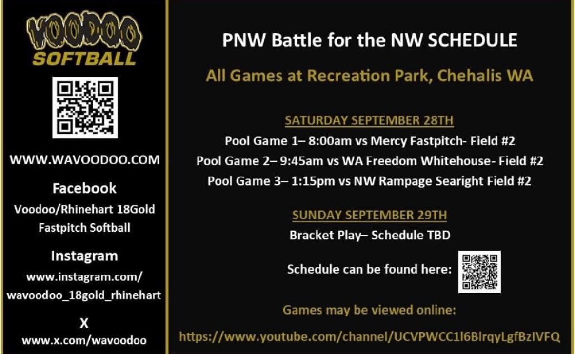 GeorgiaDen25863's tweet photo. So excited to play in the PNW Battle this weekend!! Here is our schedule. https://t.co/JJCwpXAnJp