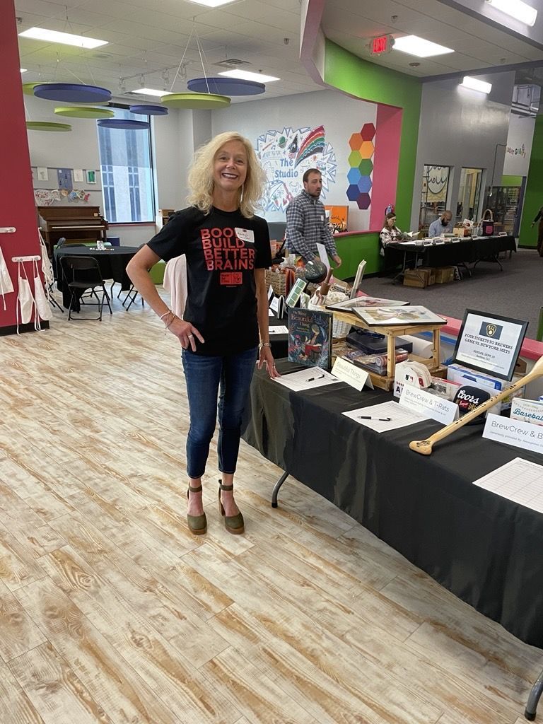 Our Associate Director, Ashleigh Henrichs, was excited to attend <a href="/RORWI/">Reach Out and Read Wisconsin</a>'s first-ever benefit at the Building for Kids Children's Museum in Appleton last night - and a full day of sessions at today’s Annual Meeting.