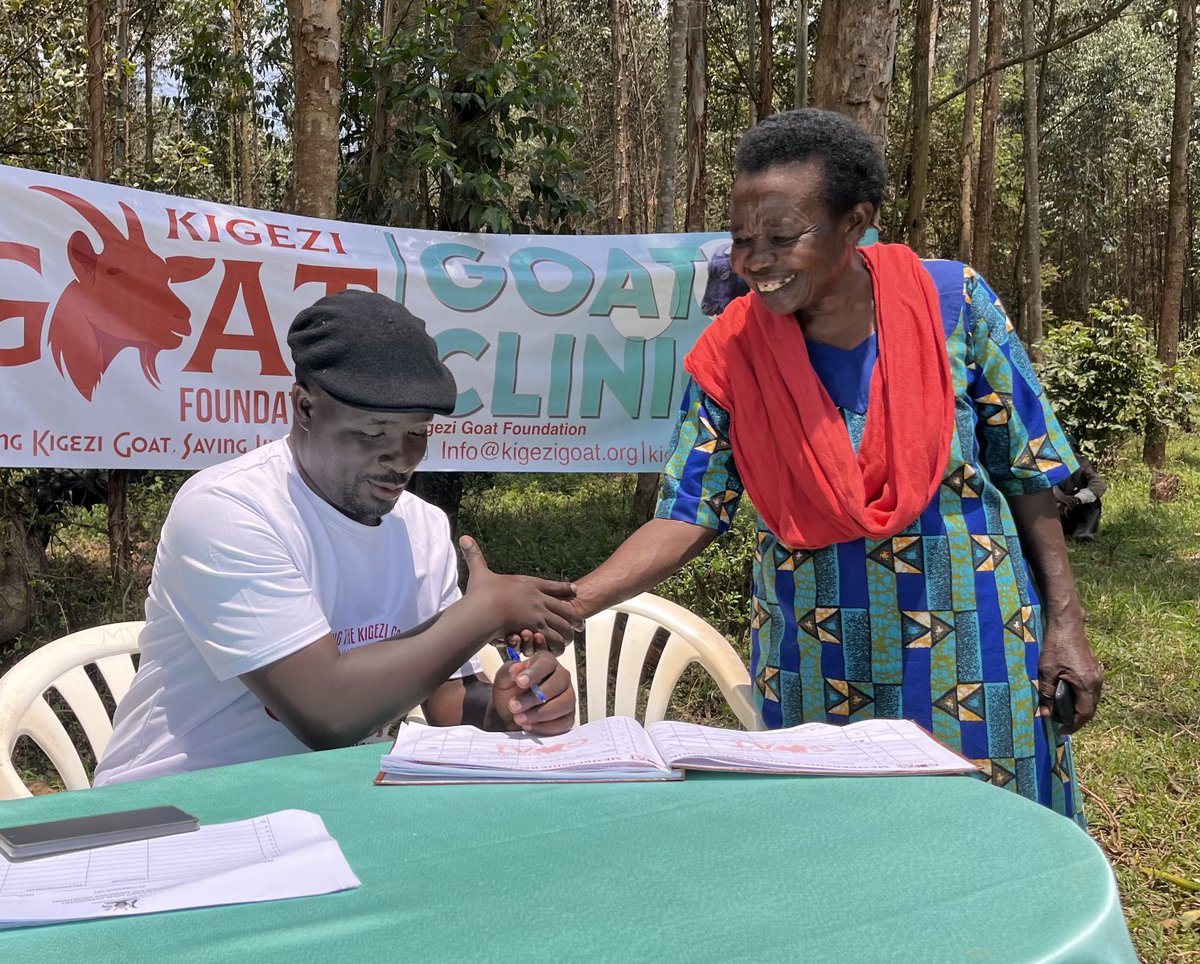 23 Kigezi goats to be distributed to a group of 23 women - deal closed