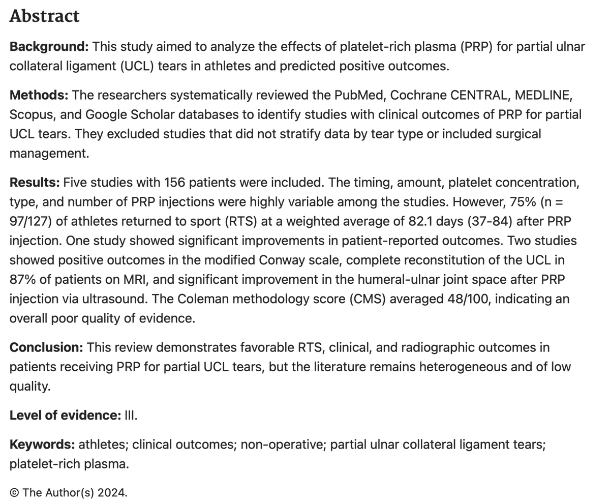 Bryan M. Saltzman, MD FAAOS tweet media