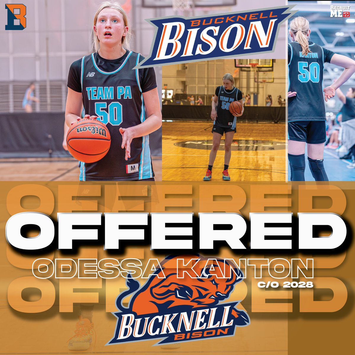 After a wonderful unofficial visit to Bucknell, I am very excited to announce that I have received a scholarship offer.  Thank you so much to Coach Woodruff and Coach Baker for this amazing opportunity!  I also want to give a HUGE thank you to all of my coaches and trainers for