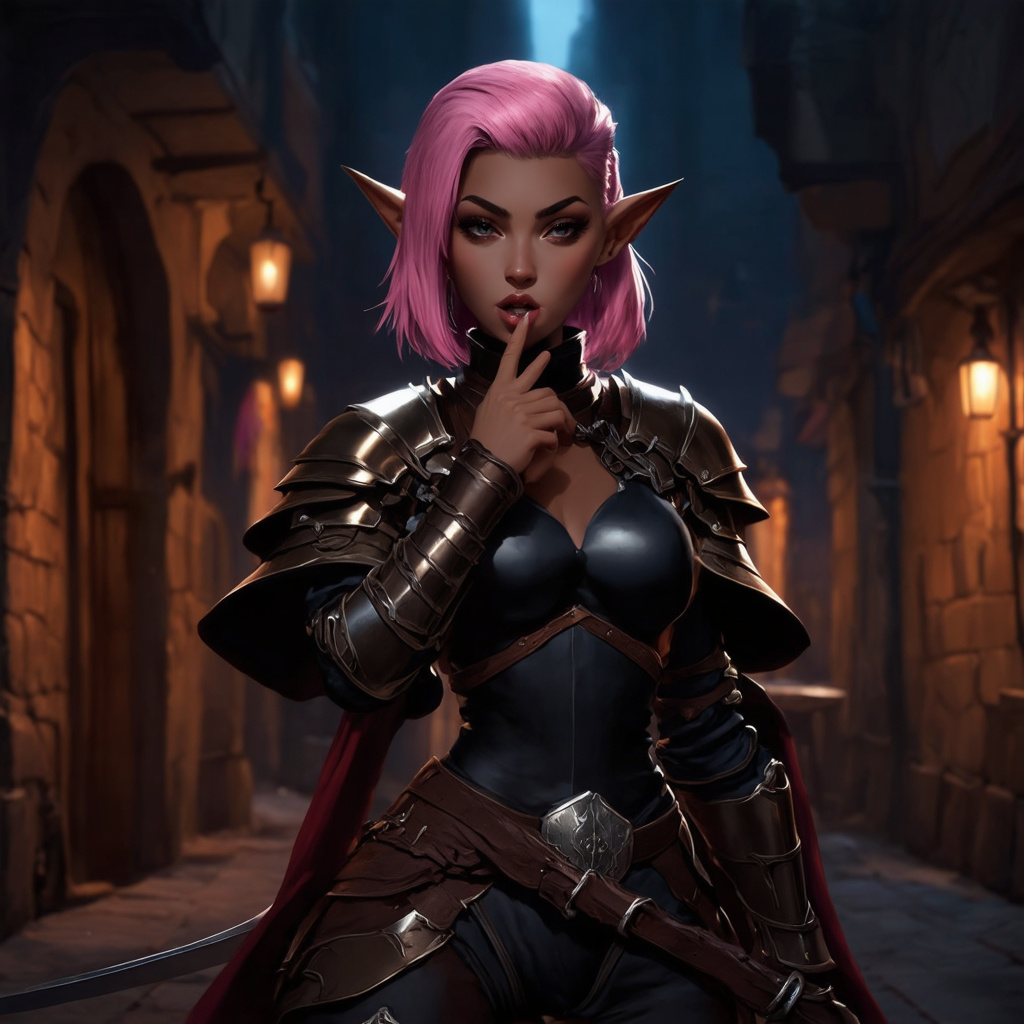 Welcome to Dicing with Fate! Meet Zossie!

Zossie is played by Nick. She is a half-elf rogue, she falls in and out of love fast however she is great at sneak attacking so enemies beware! She is always trying to do what is right by the team with her caring nature!