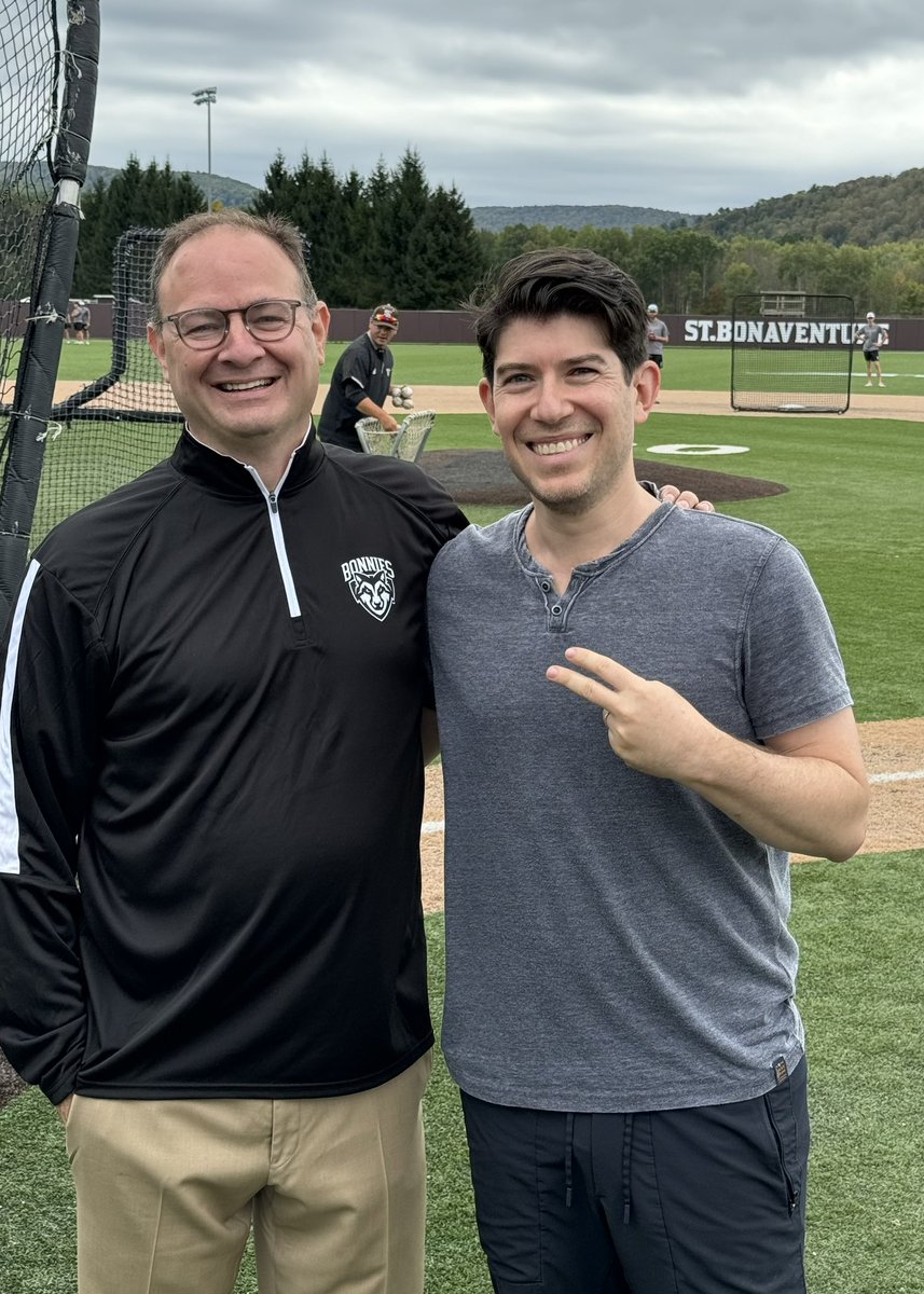 The new GM of <a href="/BonniesMBB/">Bonnies Men's Basketball</a> spends his free time watching BP with <a href="/BonniesBaseball/">Bonnies Baseball</a>.