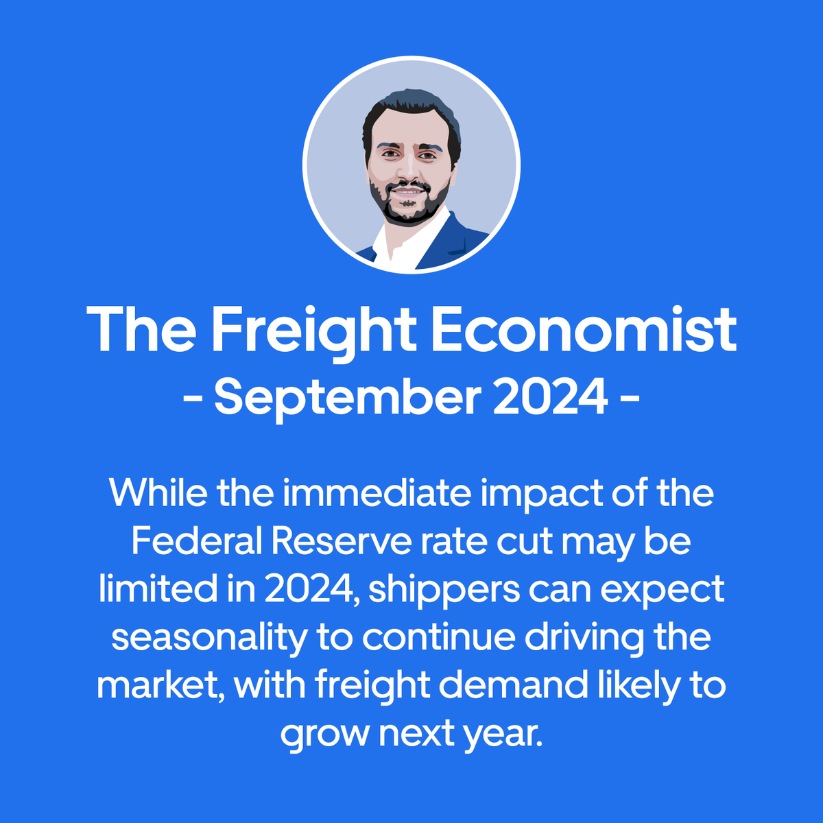 With the Federal Reserve rate cut and inflation showing signs of moderating, knowing where the market stands right now is key.

While the immediate impact of the rate cut may be limited in 2024, we should see growth for freight demand in 2025.
uberfreight.com/resource-libra…
