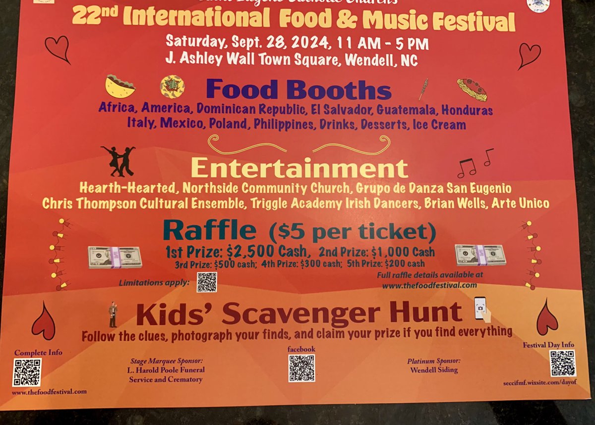 Happy weekend Trailblazers! We hope
your families are safe! Looking to get outside &amp; connect w/others? We love the many global options available in the greater Triangle area! You might even spot some Trailblazers performing! <a href="/WLOberlinMiddle/">World Languages - Immersion @ Oberlin Middle</a> <a href="/Global_WCPSS/">Global</a> <a href="/wcpssmagnets/">WCPSS Office of Magnet Schools (Choice Schools)</a>