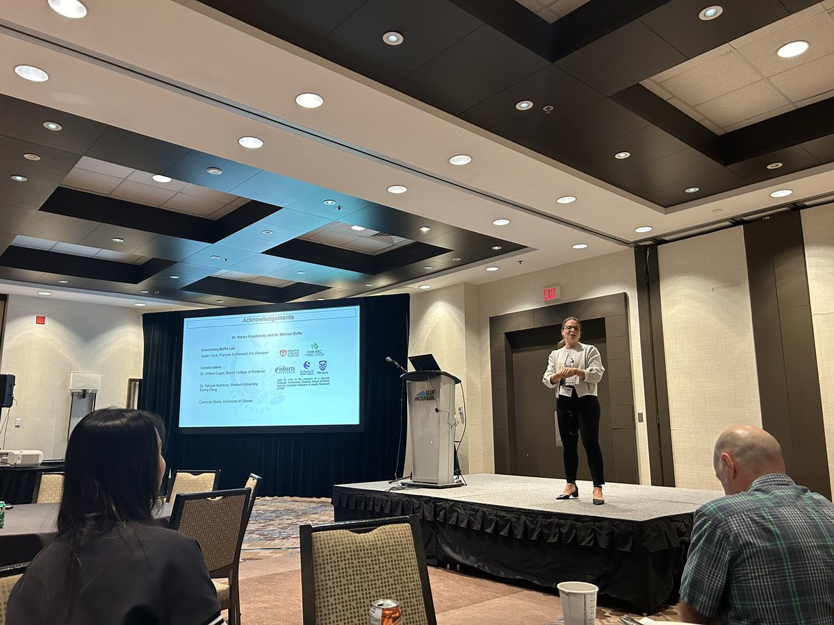Michael Boffa (@mbboffa) on Twitter photo #CLVS first evening started with a bang, with a tour-de-force presentation by <a href="/JuliaStJohn253/">Julia St John (Assini)</a> on her very exciting Lp(a) transgenic mouse work! #CLVS first evening started with a bang, with a tour-de-force presentation by <a href="/JuliaStJohn253/">Julia St John (Assini)</a> on her very exciting Lp(a) transgenic mouse work!