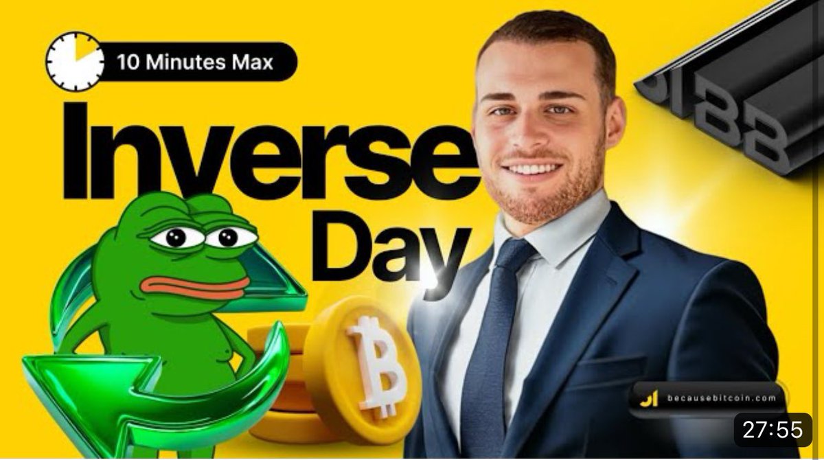MaxBecauseBTC's tweet image. I send you off into the weekend with a fun TA video that’s we’re calling “Inverse Day” 🙃 

We look at $Others, $Pepe, &amp;amp; $BTC from an inverse perspective to unfamiliarize ourselves with the data… hint (it’s bullish)

Check it out!👇 

Link: youtu.be/0KTbdewi9cY?si…