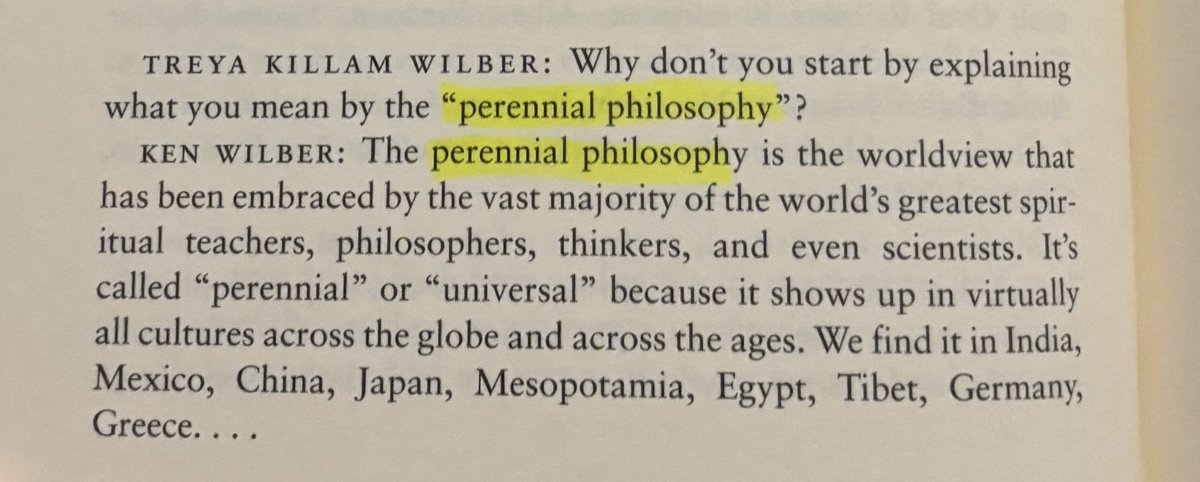 Thinkb4Learning's tweet image. A 13 page dialogue between Ken &amp;amp; Treya Wilber on the #PerennialPhilosophy 

#PerennialTheosophy #Pantheism ⭕️  1/4