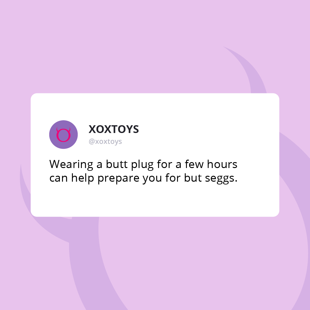 XOXTOYS's tweet photo. Start small and lube up! #love #selfcare #happy #health #selflove #wellness #weekend #life #loveyourself #relationshipadvice #couplegoals #relationship #quotes #lovequotes #happiness #lifestyle https://t.co/HmjW3O5XiI