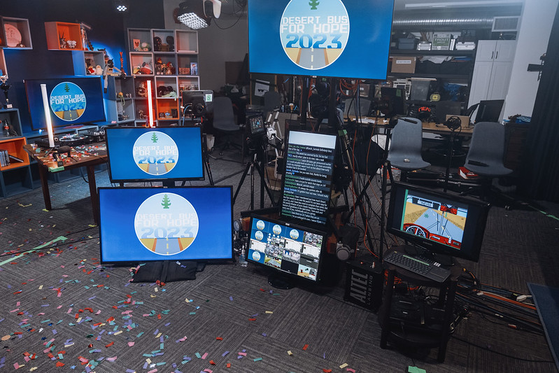 We're exactly six weeks away from start of #db2024, and our volunteers have already been busy. Get caught up with a recap of #paxwest2024 shenanigans, plus news for this year's run: desertbus.org/?id=66f4a191f1… 📷: <a href="/kolintoney/">Kolin Toney</a>