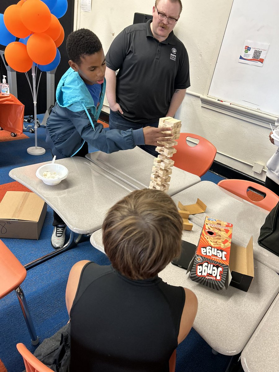 We’ve got ice cream on a rainy day! It’s always a great day when our students are in the building, it’s even better when it ends with a treat!