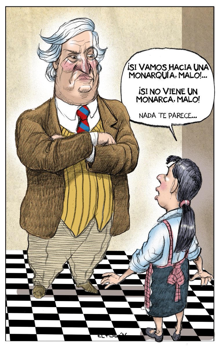 #MonerosLaJornada Quién los entiende, cartón de <a href="/fisgonmonero/">Rafael Barajas</a>

bit.ly/3BmurMg