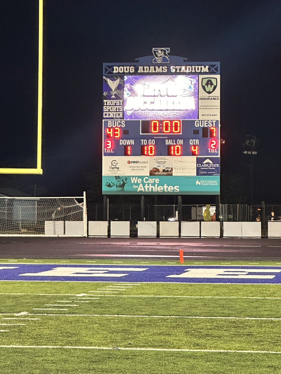 “WINNERS”

XENIA 43
Fairborn 7