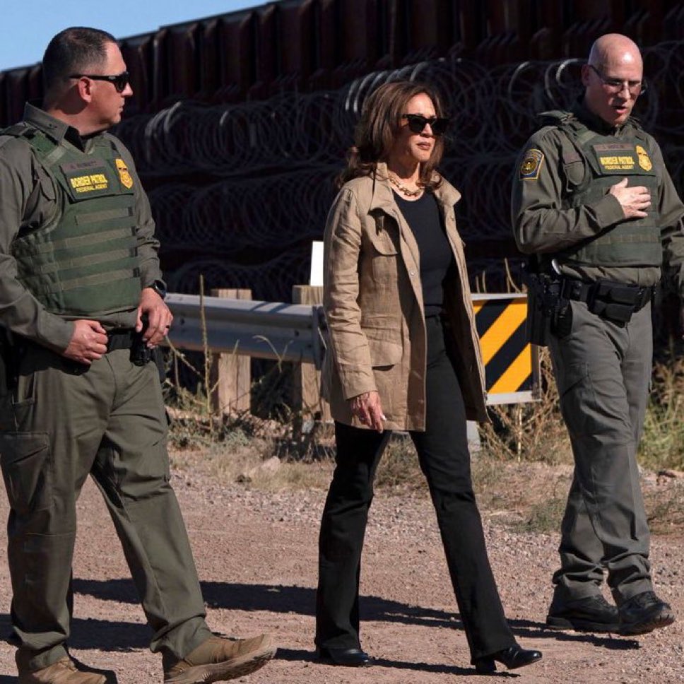 DemocraticWins's tweet image. BREAKING: This is what a President visiting the border looks like.