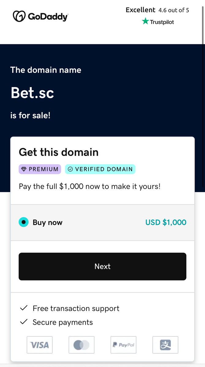 metaverse_gym's tweet photo. 🚨 HOT DEAL ALERT 🚨
The premium domain https://t.co/q06AmYHwM6 is up for grabs for just $1,000
Don’t miss this chance to own the perfect #domain for your next big #betting venture🤑
Secure it now before it’s gone 👉
#DomainForSale #PremiumDomain #BettingBusiness #BetSC #BET https://t.co/vRzggopFjo