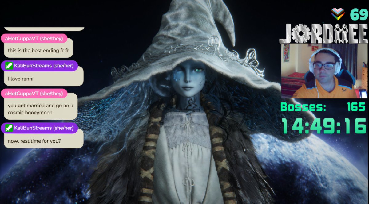 IT'S DONE! HOLY SHIT WHAT A RUN THIS WAS! I AM DRAGGING MY TIRED ASS TO BED GOODNIGHT LMAO (immersion break btw but I'm not spoilering it :))