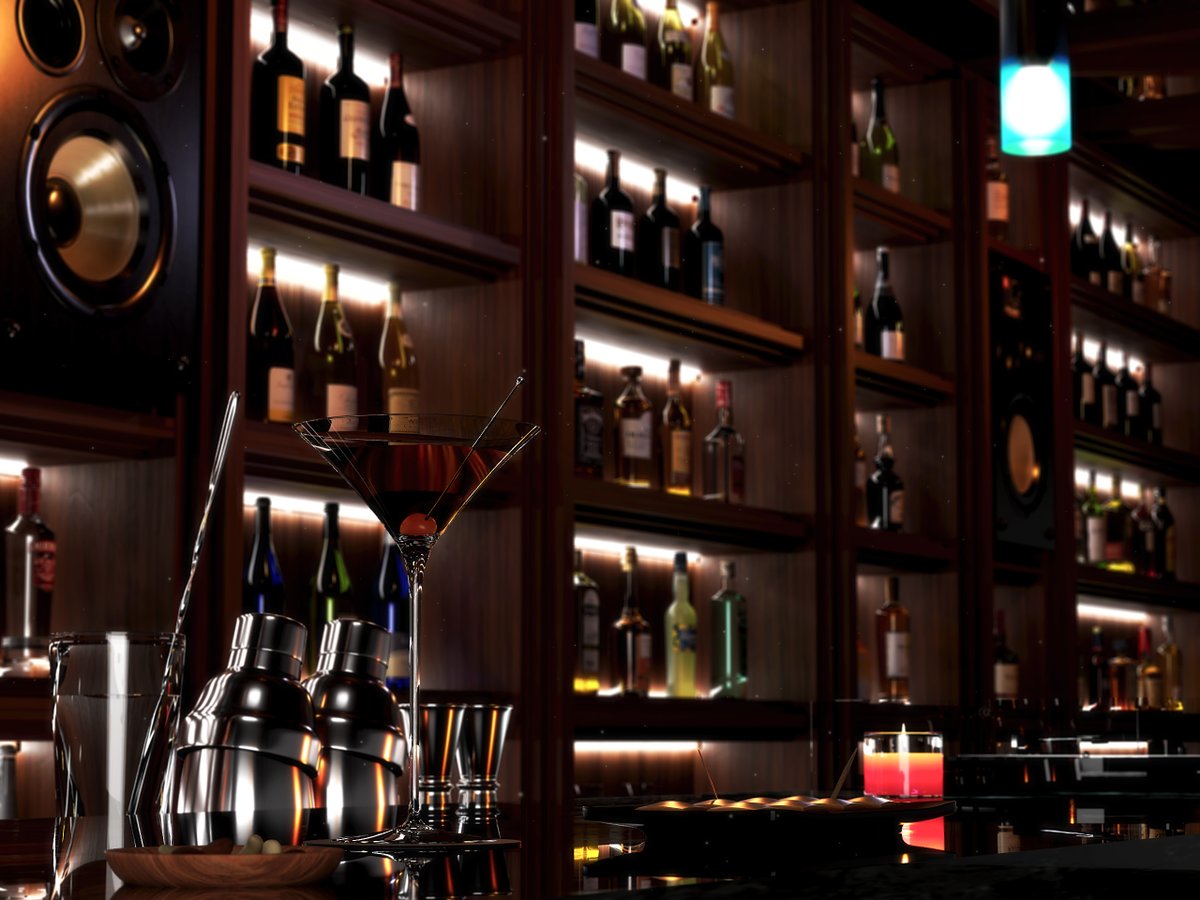 【デスクトップ課題】
落ち着きのあるMusic Barをコンセプトに制作しました。
まだまだ至らない部分が多く、学びも多い作品になりました。
また、別の機会でブラッシュアップしようと思います。
#3DCG #MAYA