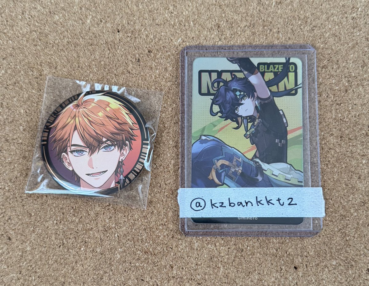kzbankkt2's tweet photo. 【交換/譲渡】 にじさんじ 3SKM halfAnniversary ハーフアニバ 缶バッジ

譲) 📿🍔

求) 同種 🫖🌿

郵送でのお取引き希望。
周辺B済み。
検索からでもお気軽にお声がけください。 https://t.co/5wILmMkaIU