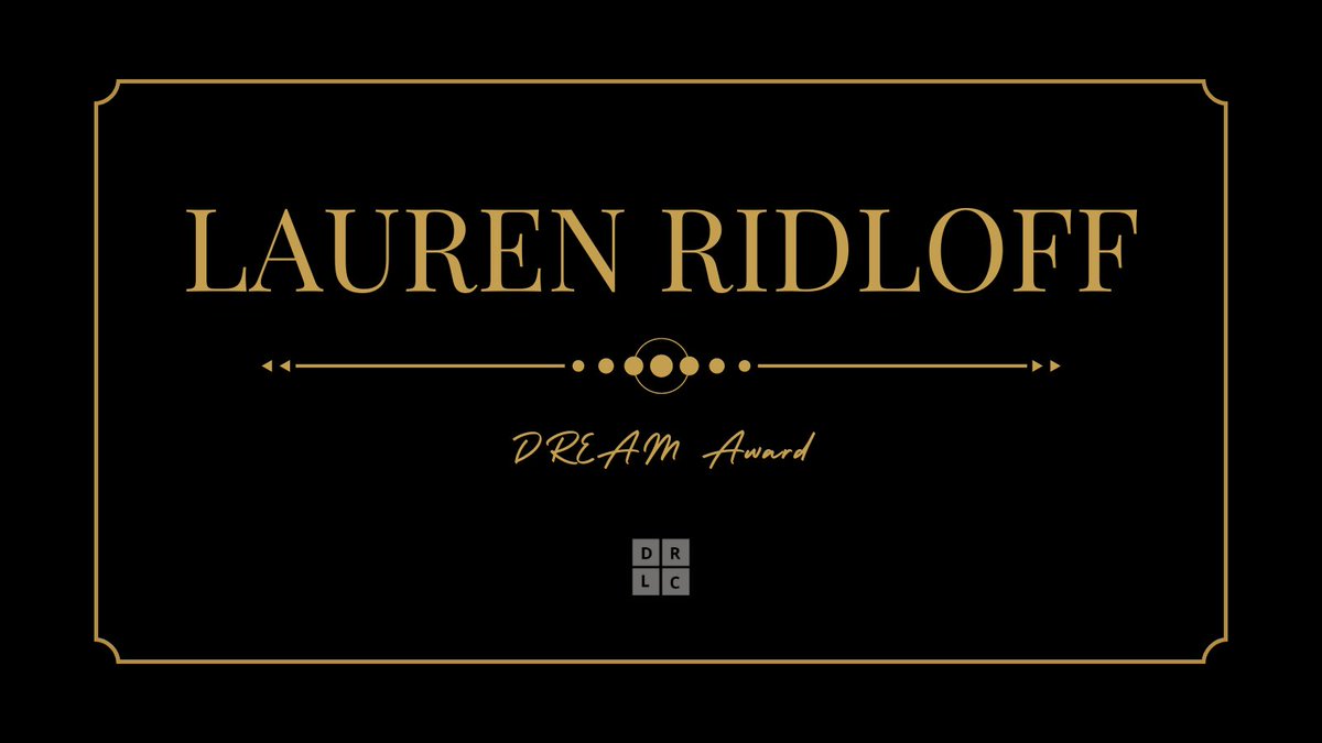 The 2024 recipient of DRLC's DREAM Award is actress #LaurenRidloff, who uses American Sign Language and is the first superhero with hearing loss in the #Marvel Cinematic Universe.