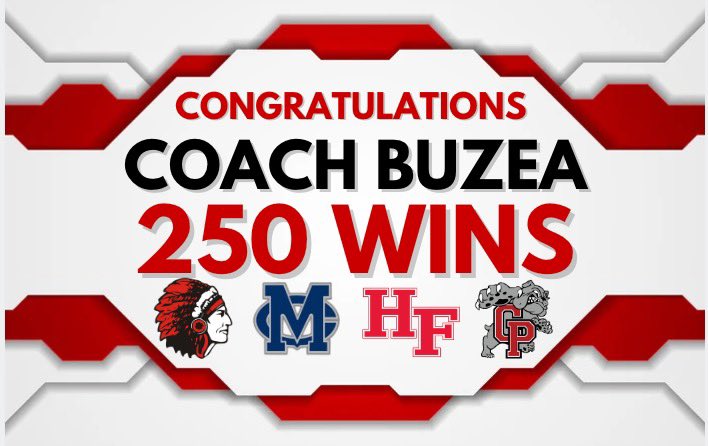 Huge shout out to all the players, coaches , parents, administrators and fans that supported Coach Buz along the way!  ❤️