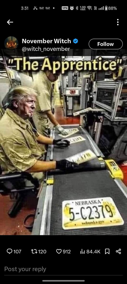 pdwashington53's tweet photo. Now he's going to prosecute Google if he's elected!!! Let's find him guilty on November 5th!!! He's unfit to even flip burgers at McDonald's but he looks good here!!! https://t.co/C4VgemOx7M