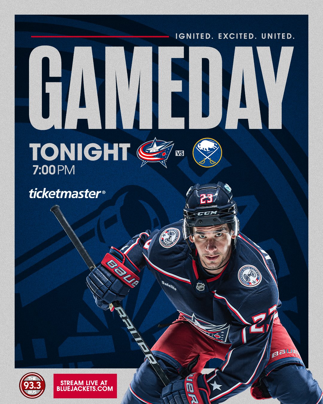 Columbus Blue Jackets on X BACK TO BACK WEEKEND ACTION Stream live at https t UTWCVgdR4M Listen live 933thebus and on the CBJ app https t 3RUjMKk9Wq 7 00 PM local regions
