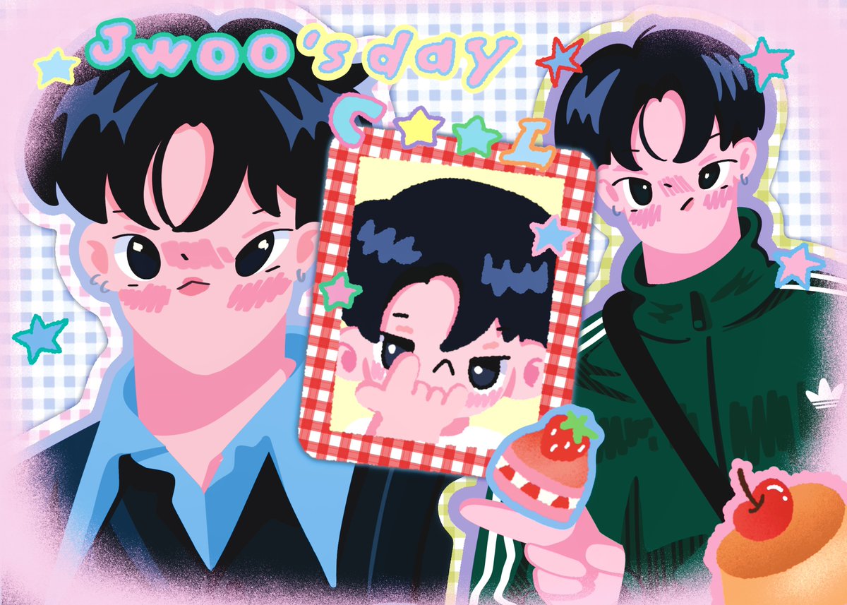purprxnce's tweet photo. ꙳ ʕㅇ̆̈ʔ ⁼³ ⭐️🌈🍮🍎🥣🎂💗
; 𝘏𝘢𝘱𝘱𝘺 𝘉𝘪𝘳𝘵𝘩𝘥𝘢𝘺 𝘑𝘦𝘰𝘯𝘨𝘸𝘰𝘰 💬

Unchanging Love for Jeongwoo  
#ExtraWOOrdinaryMasterSingerDay
#아니죠아니죠_쩡쩡이생일이죠
#ジョンウずっと一緒にいよう20歳もこれからも
#TREASUREfanart #artworkทึเม https://t.co/xBWaaqA0rg
