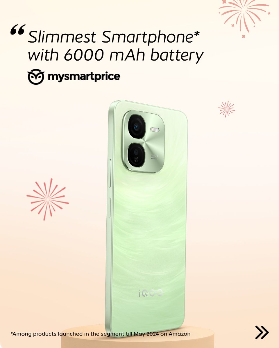 IqooInd's tweet image. Unleash your potential this festive season with the #iQOOZ9x, featuring the Snapdragon 6 Gen 1 and a massive 6000mAh battery housed in just 7.99mm slimness. Enjoy an elevated tech experience! 

The sale is now live for just ₹10,749* on @amazonIN with #MaxOffersMaxPower during…