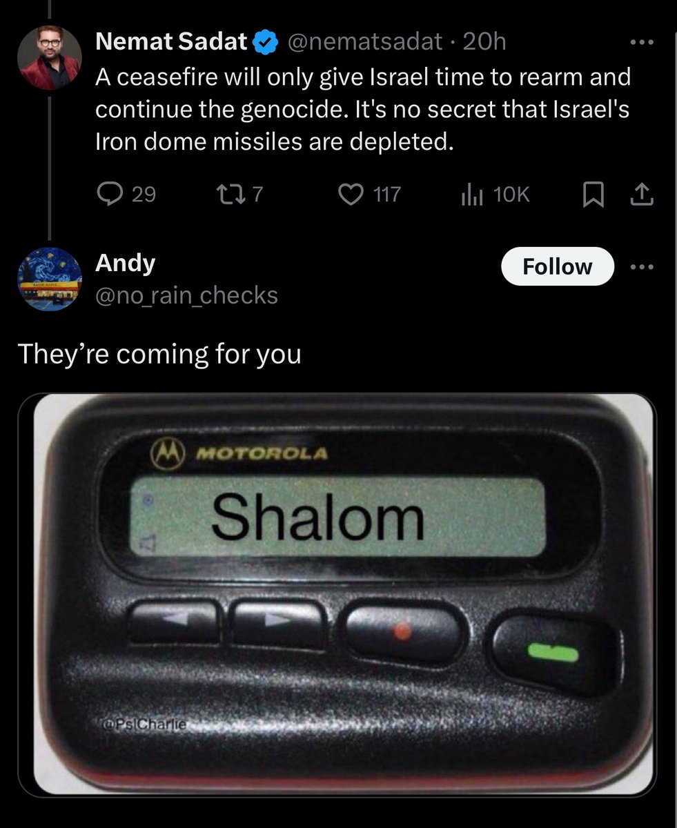 nematsadat's tweet image. Jewish supremacists are threatening me for resisting the genocide in Palestine and Lebanon.