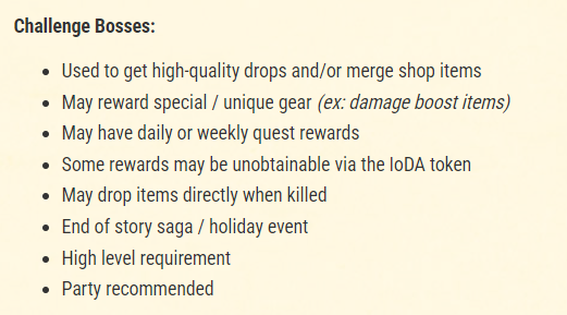 Alina_AE's tweet image. AQWorlds has four different types of bosses: Reward, World, Challnge, and Ultra bosses. Not sure what the differences are? This weekend's Design Notes breaks it down for you. aq.com/gamedesignnotes
