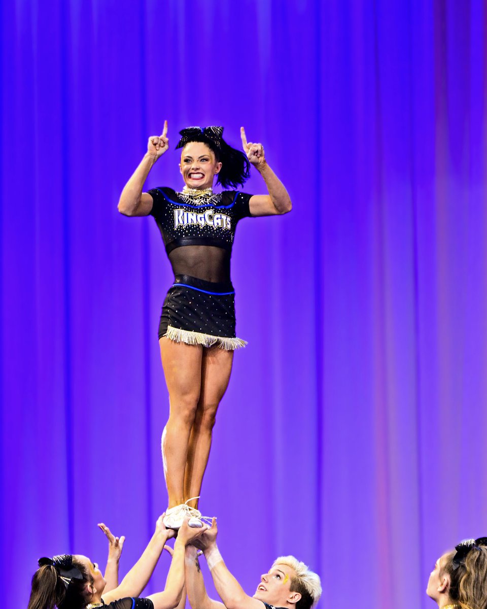 CheerAthletics's tweet image. It’s #flashbackfriday &amp;amp; CATegory is: 
“L👀K over there!”