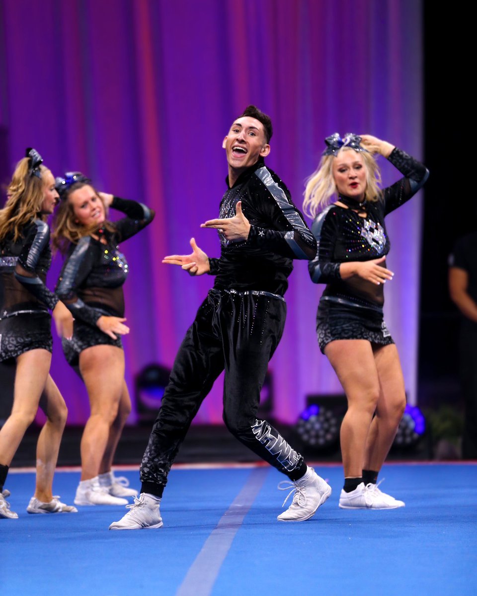 CheerAthletics's tweet image. It’s #flashbackfriday &amp;amp; CATegory is: 
“L👀K over there!”