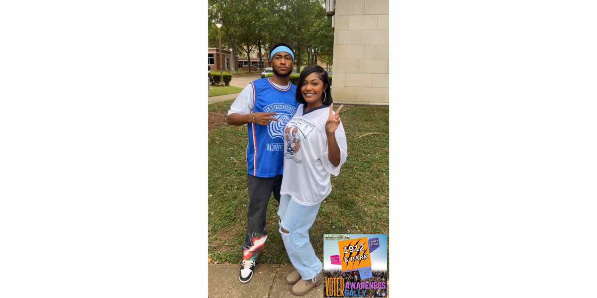 TSUedu's tweet photo. TSU students held their first 1912 & Park voter registration rally to remind fellow students the importance to voting! 🗳️Special thanks to Rep. @HaroldLoveJr ., Katelyn Thompson, Tiara Thomas and Tequila Johnson for inspiring students on the power in voting! 🐯 #TSUVotes https://t.co/oRnQKuux4k