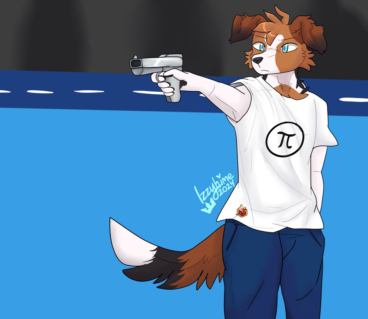 Izzyhime's tweet photo. Commission for @PhysJack
Perfect accuracy https://t.co/Bjf2RsuhfK