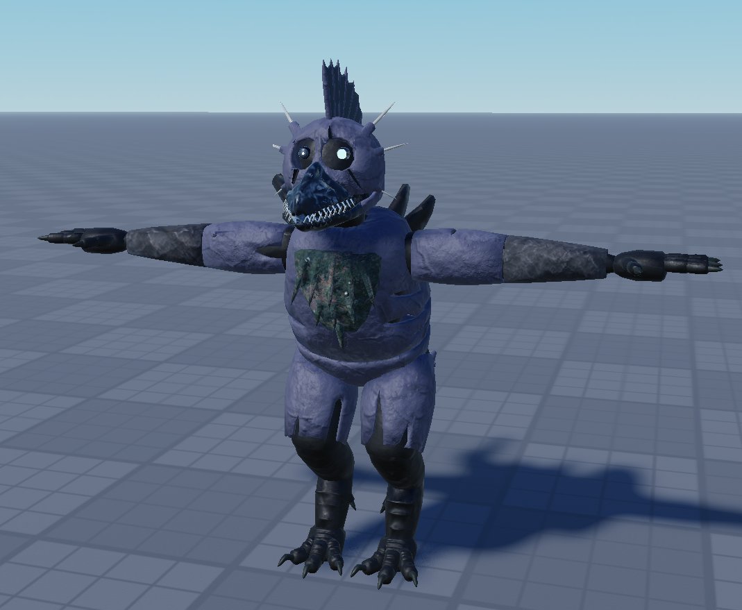 Gooplearts's tweet image. Sea Lurker Dude

#TPRR #RobloxStudio