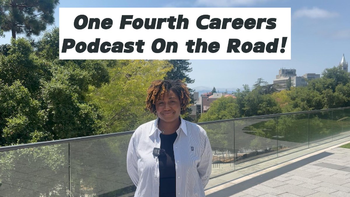 onefourthpod's tweet photo. One Fourth Careers Podcast is back with Erin Gossett doing rapid-fire questions!

https://t.co/XPGhqNR7l1

#OneFourth
#CareersPodcast
#XzavierBrandon
#BlackandBrown
#ProfessionalDevelopment
#CareerNavigation
#CareerAdvice
#Diversity
#YoungProfessionals
#HBCUs
#TownsonUniversity https://t.co/xzWaGj9zRq