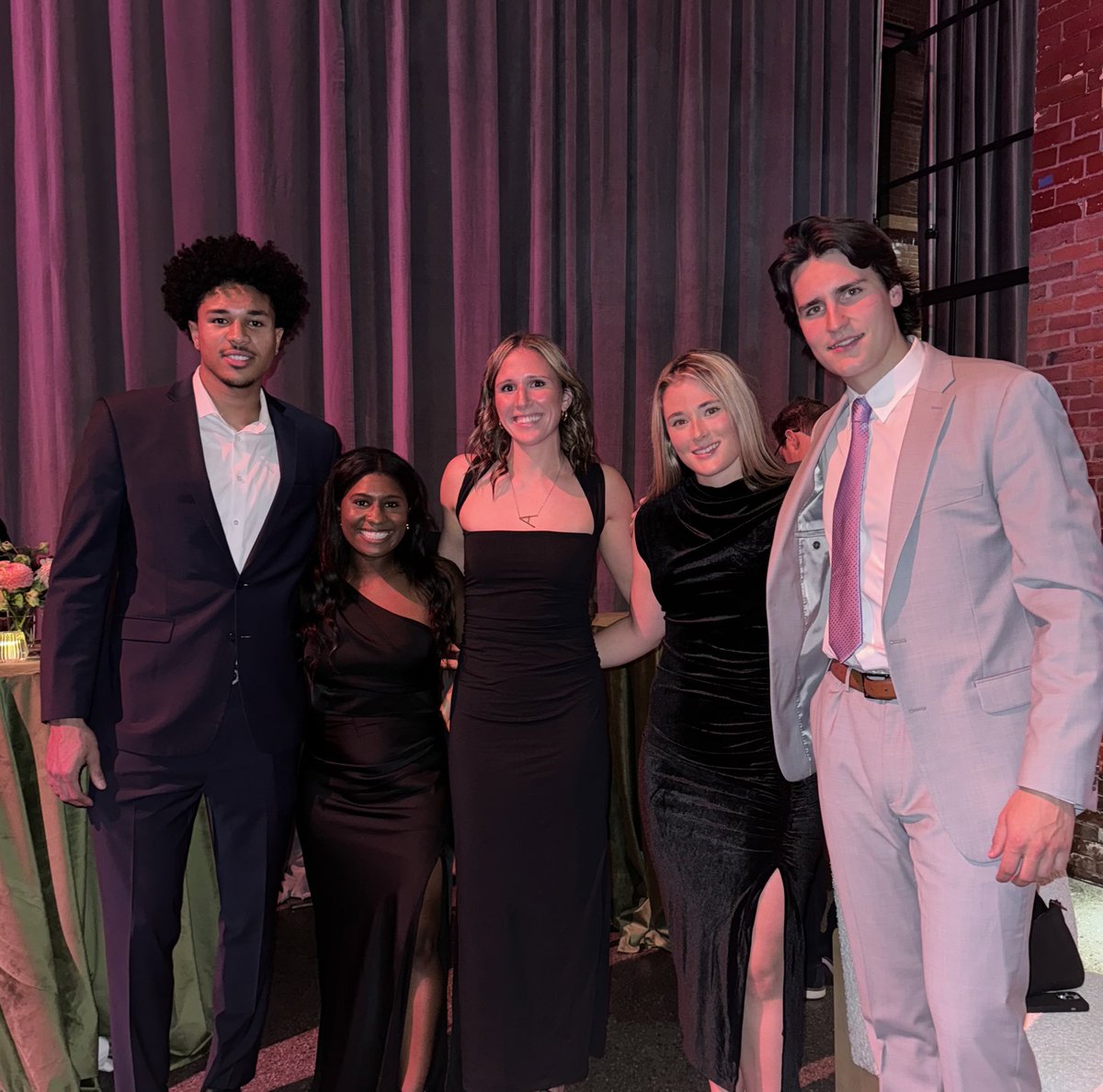 BU Athletics (@buathletics) on Twitter photo Welcome to BU, President Gilliam! As part of the week’s inauguration festivities, student-athletes from <a href="/TerrierMBB/">BU Men's Basketball</a>, <a href="/TerrierSoftball/">BU Softball</a>, <a href="/TerrierWBB/">BU Women's Basketball</a>, <a href="/TerrierWHockey/">BU Women's Hockey</a> and <a href="/TerrierHockey/">BU Men's Hockey</a> attended the President’s Gala on Thursday night. #ProudtoBU Welcome to BU, President Gilliam! As part of the week’s inauguration festivities, student-athletes from <a href="/TerrierMBB/">BU Men's Basketball</a>, <a href="/TerrierSoftball/">BU Softball</a>, <a href="/TerrierWBB/">BU Women's Basketball</a>, <a href="/TerrierWHockey/">BU Women's Hockey</a> and <a href="/TerrierHockey/">BU Men's Hockey</a> attended the President’s Gala on Thursday night. #ProudtoBU