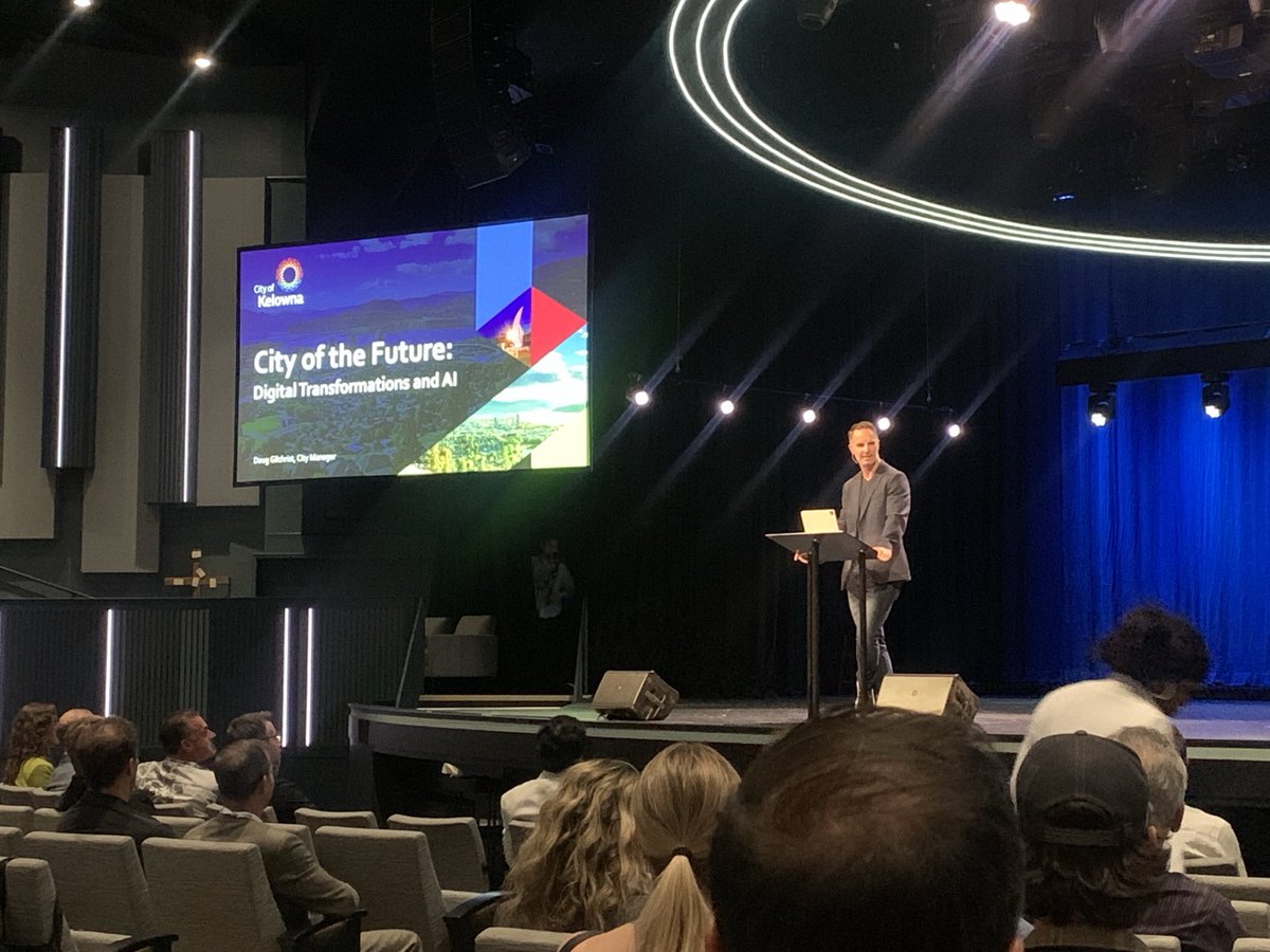 Jan Enns (@janenns) on Twitter photo Thanks <a href="/DougGilchrist2/">Doug Gilchrist</a> for sharing the 4 must haves for successful AI & the importance of #culture and #trust in delivering better service! Proud of our <a href="/cityofkelowna/">City of Kelowna</a> teams #LevelUpAI Thanks <a href="/DougGilchrist2/">Doug Gilchrist</a> for sharing the 4 must haves for successful AI & the importance of #culture and #trust in delivering better service! Proud of our <a href="/cityofkelowna/">City of Kelowna</a> teams #LevelUpAI