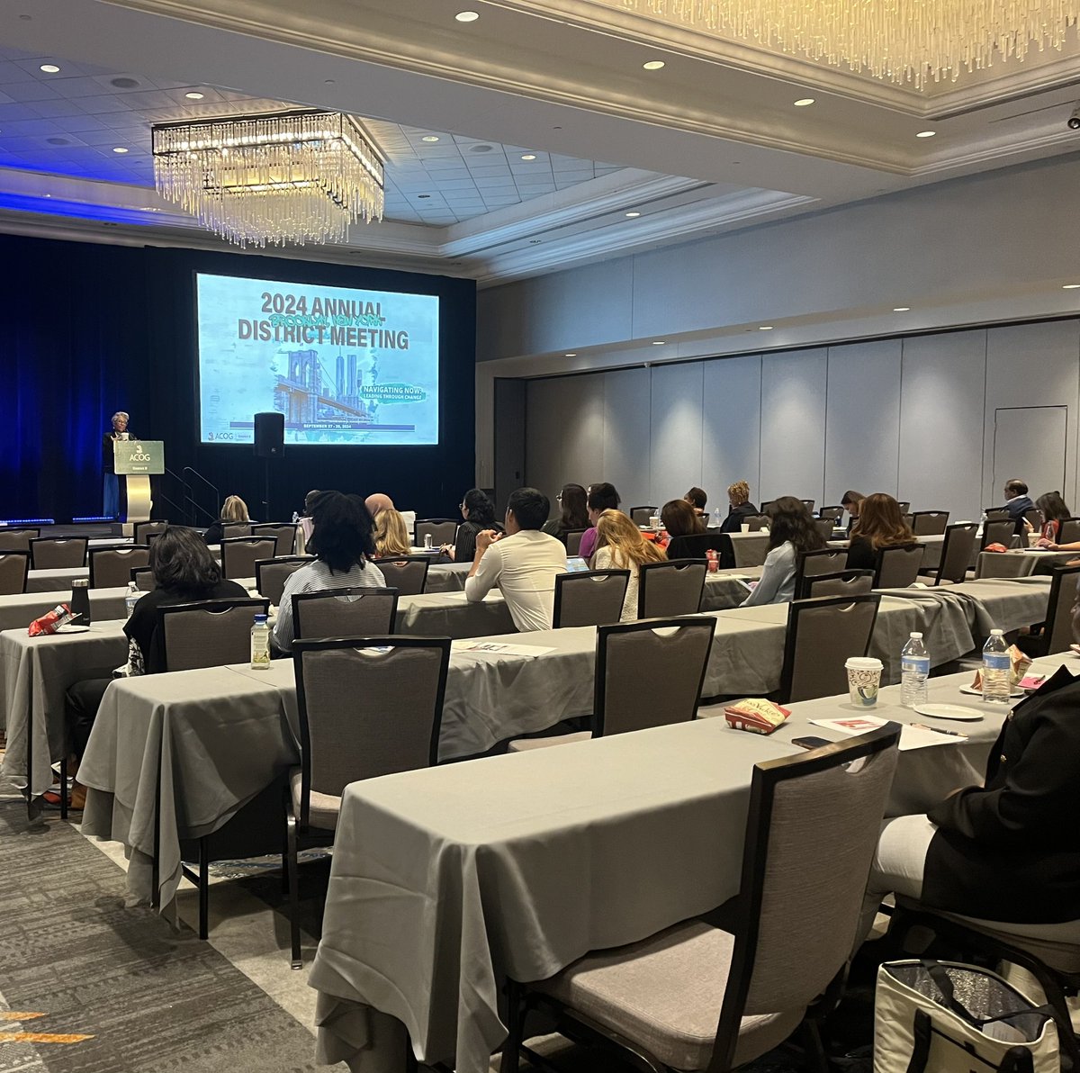 We are honored that the new <a href="/acog/">ACOG</a> CEO, Dr. Sandra E. Brooks, delivered closing remarks during the first day of the #d2adm! What an excellent way to end a day of robust discussions and valuable connections! 

See you tomorrow! ☀️